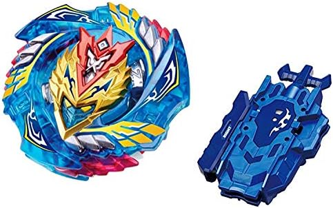 Bey Burst Blade Evolution God Bey Battle Booster Starter Gyro Bay Battle Burst B-127 Cho-Z Valkyrie.Z.EV Attack Starter Game Toy Bey Set Battling Top Novelty Spinning Toy (Style B)