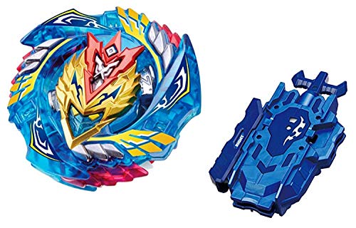 Bey Burst Blade Evolution God Bey Battle Booster Starter Gyro Bay Battle Burst B-127 Cho-Z Valkyrie.Z.EV Attack Starter Game Toy Bey Set Battling Top Novelty Spinning Toy (Style B)