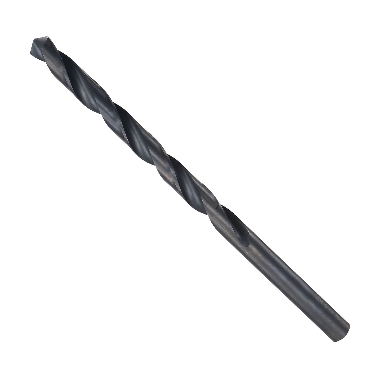 CoCud Twist Drill Bits, 11mm Drilling Diameter, Black Oxide High Speed Steel Extra Long Straight Shank - (Applications: for Stainless Steel Alloy Metal), 1-Piece