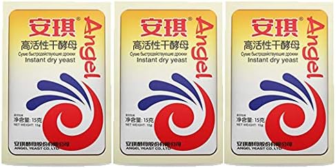 Angel Active Instant Dry Yeast 15g (3 Packs)