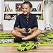 Best Choice Products 1:16 Scale Kids Transforming RC Robot Race Car w/ LED Lights, Green