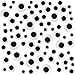 Super Z Outlet Mini Wiggle Eyes Black Small Plastic Round Moving Googly Eyes for Children School Classroom Arts & Crafts Models (500 Eyes)