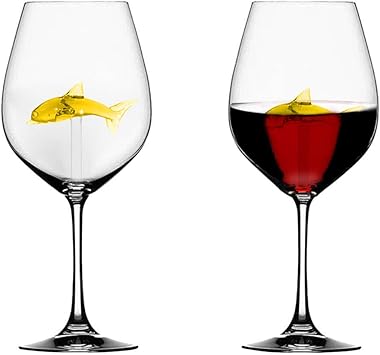 The Original Shark Red Wine Crystal Glass Exquisite Large Wine