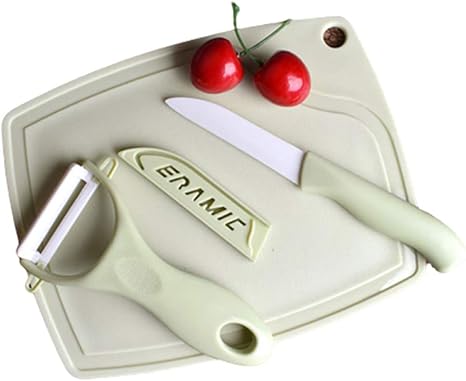 Amazon 京セ ラ包丁 セラミックナイフセット キッチンナイフ フルーツペアリングナイフ ポテトピーラー 軽量 掃除が簡単 屋外製品 多機能まな板ピーラー 包丁セット オンライン通販