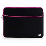 VanGoddy Black with Pink Trim Universal 15 to 15.6