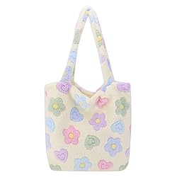 Plush Underarm Bag Ladies Fluffy Shoulder Bag Women