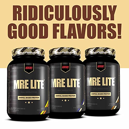 Redcon1 MRE Lite Protein Powder Animal Based Protein, Contains No