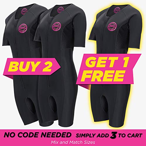 TNT Pro Series Sauna Suit Weight Loss for Men and Women - Neoprene Workout Sweat Suits (Women's X-Large)