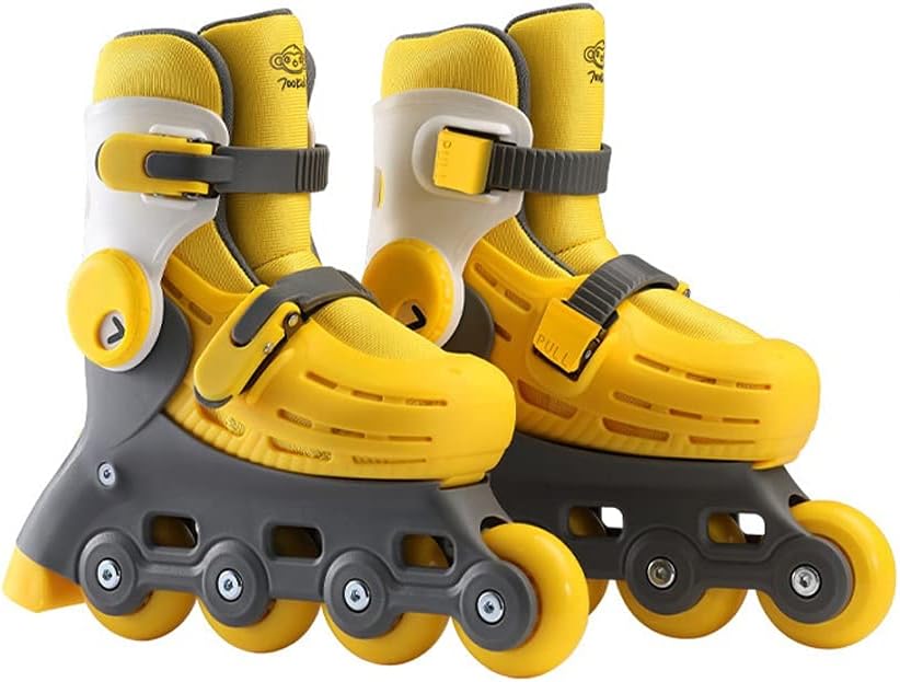 Jamkf Roller Skates For Boys And Girls,5 Sizes Adjustable All 8 Wheels,Which One Light Up Jamkf Roller Skates For Boys And Girls,5 Sizes Adjustable All 8 Wheels,Which One Light Up