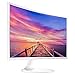 Samsung Curved 1920x1080 HDMI VGA Monitor, White, 27" primary
