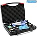 Electric Soldering Iron Kit, Solder Gun Pen 60W with Adjustable Temperature Welding Iron, 5 Tips, 6 Tools, Desoldering Pump, Tool Box and Soldering Stand by YOUSHARES (8in1)