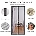 CoZroom Magnetic Screen Door with Tight Magnet Seal and Full Frame Velcro, Close Automatically for 34