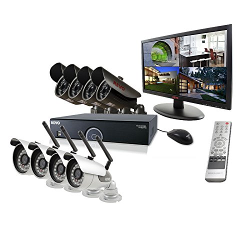 Revo america r165wb4eb4em21-2t 16 ch 2 tb dvr surveilla…