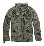 Brandit Men's Britannia Vintage Military M65 Style Short Army Lightweight Jacket XX-Large Olive