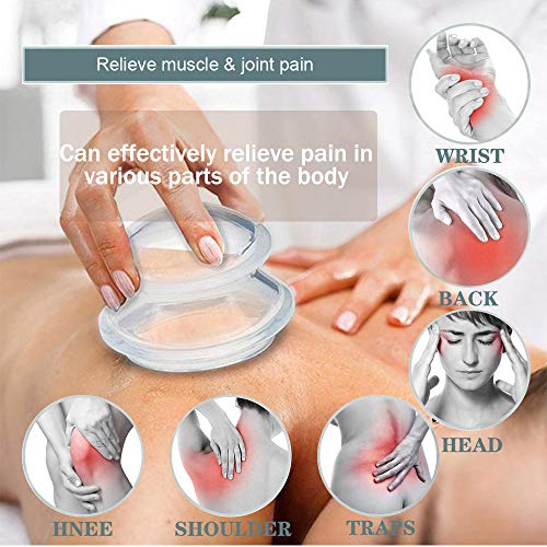 4 Sizes Cupping Therapy Set-Professional Cupping Therapy Studio and Household Silicone Cupping Set, Stronger Suction… - Image 5