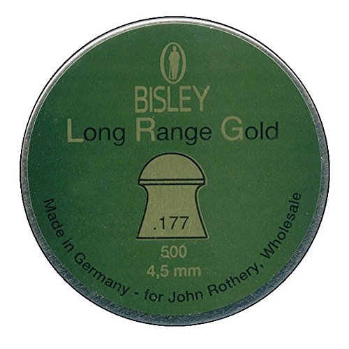 Bisley Long Range Gold Airgun Pellets .177