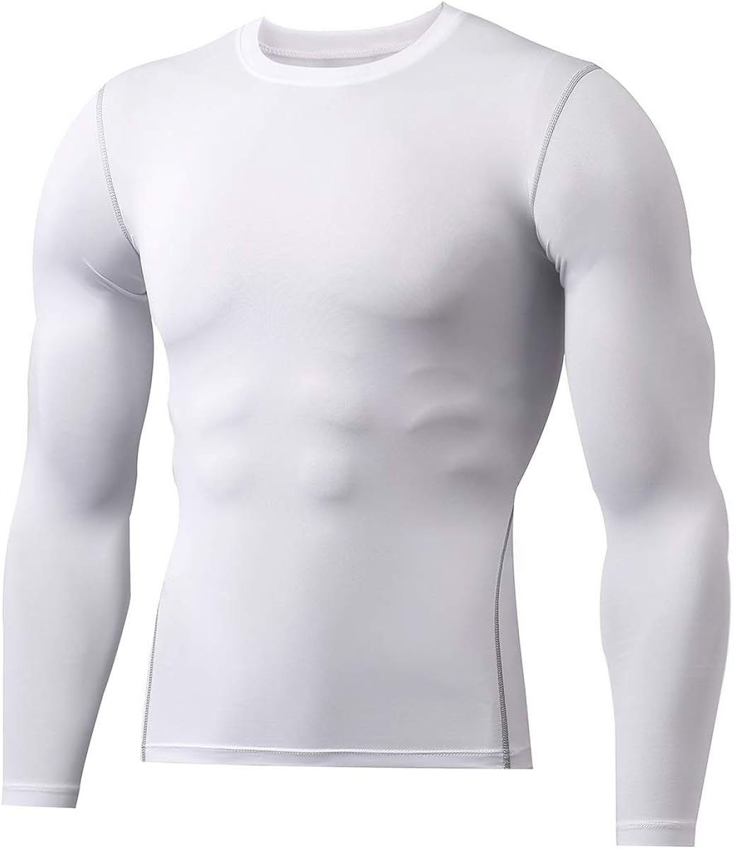 Sport Fitness Base Layer Cool Dry Long Sleeve Underwear,Mens Dry fit t