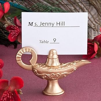 Aladdin `s lamp place card holders [SET OF 12]