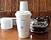 16 oz Hot Beverage Drinking Disposable White Paper Coffee Cup with White Dome Lid and Kraft Sleeve Combo 50 Pack