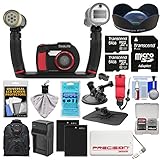 SeaLife DC2000 HD Underwater Digital Camera with Sea Dragon Pro Duo Light & Flash Set + Wide Angle Lens + 2 64GB Cards + Batteries & Charger + Backpack Kit