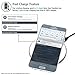 YOUSHARES Fast Wireless Charger, [Sleep-Friendly] Qi Wireless Charging Pad for All Qi Enabled Device (Quick Charge Feature for Samsung Galaxy S6 Edge Plus, Note 5), Red