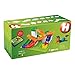 Hubelino Cradle Chute Action Set - The Original - 44 Piece Marble Run Set - Made in Germany