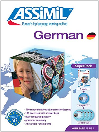 German With Ease (Book + 4 Audio CDs)