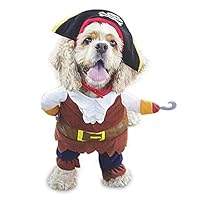 NACOCO Pet Dog Costume Pirates of The Caribbean Style (Small)