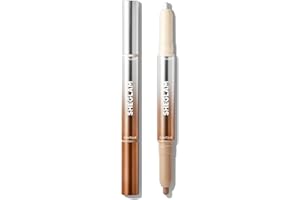 SHEGLAM Fine Line 2-in-1 Nose Contour & Highlight Pen-Buff