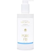 PURE FIJI Hydrating Body Lotion 10.14 oz / 300 ml – Nourishing, Lightweight, Fast-Absorbing, Tropical Moisturizer, Natural Ingredients, Coconut Milk, Daily Skincare (10.14 oz, Coconut)