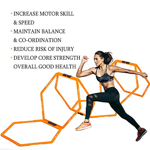 Agility Ladders Exercise & Fitness Max4out Hexagonal Speed Agility