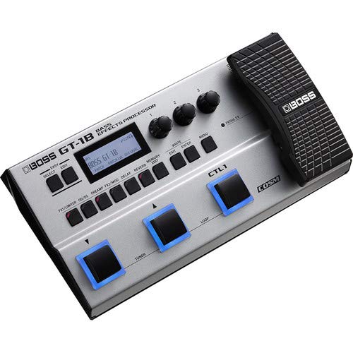 BOSS GT-1B Bass Effects Processor includes Free Wireless Earbuds - Stereo Bluetooth In-ear and 1 Year Everything Music Extended Warranty