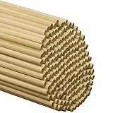 Wooden Dowel Rods – 3/8 x 18 Inch Unfinished Hardwood Sticks – for Crafts and DIY’ers – 25 Pieces by Woodpeckers