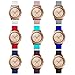 KONGAO Band Compatible for Samsung Galaxy Watch 42mm/Galaxy Watch Active 40mm,20mm Soft Silicone Strap Replacement Wristband Compatible for Samsung Galaxy Watch 42mm,Galaxy Watch Active