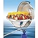 Marine Kettle Gas Grill with Hinged Lid, Party Size