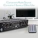 Upgraded 2018 Wireless Bluetooth Karaoke –  6 Channel 750 Watt Home Audio Sound Power Stereo Receiver Amplifier w/ USB, Headphone, 2 Microphone Input w/ Echo, Talkover for PA  – Pyle PTA62BTthumb 4
