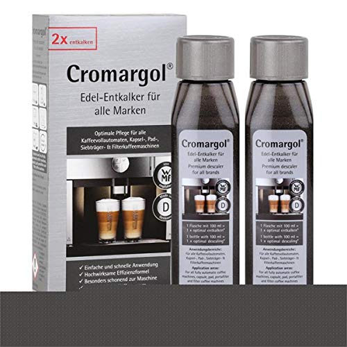 WMF Entkalker Cromargol Edel-Entkalker 2er-Pack, Kalk-Reiniger, Kalklöser 1 ml für Kaffeemaschine, Kaffeevollautomat… – Bild 3