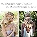 LANMOK 2pair Latex Elf Fairy Ears for Anime Hobbit Cosplay Halloween Party Decor