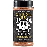 Loot N Booty BBQ - Priate's Pleasure Sweet Butter Rum Rub - 12.9 oz