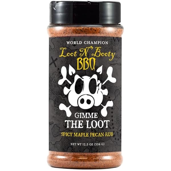 Amazon.com : Loot N' Booty Jolly Roger Jalapeno Garlic Black Rub