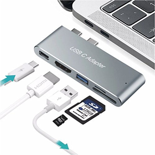 Usb type c adapter，tonsum usb type c adapter dongle w…