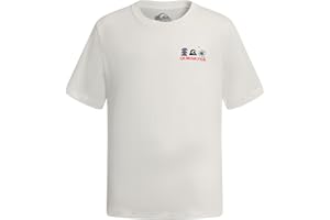 Quiksilver Boys Short Sleeve Logo Graphic T-Shirt, Soft & Comfortable, Regular Fit
