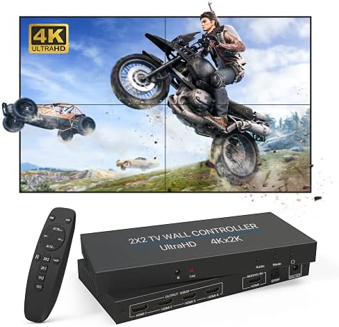 Screen For 4K HDMI Video Wall Controller - 2x4, 2x2, 1x2 Configurations ...