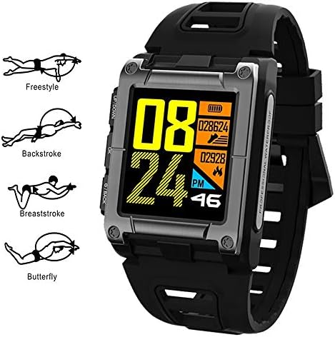 BEUHOME Smart Watches, GPS+BeiDou Swimming Sports Watch 11 Sports Modes Fitness Watch, IP68 Waterproof All Day Activity Trackers for IOS/Android