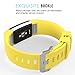 MoKo Fitbit Charge 2 Band, Soft Silicone Adjustable Replacement Sport Strap Band for Fitbit Charge 2 Heart Rate + Fitness Wristband, Wrist Length 5.70