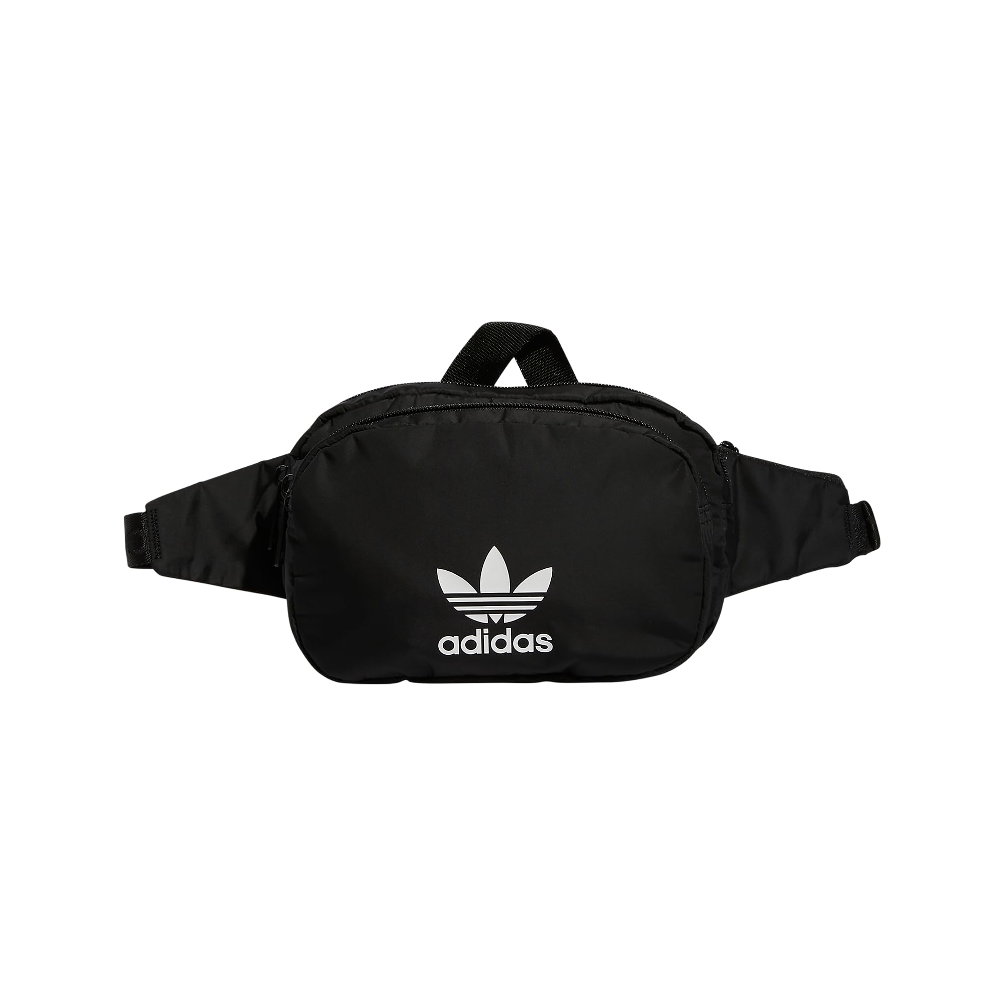 adidas Originals Unisex-Adult Originals Sport 2.0 Waist Pack Bag, Black/White, One Size