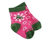 John Deere Infant/Toddler Girls Flower Socks Tractor 12-24 Months (12-24 Months)