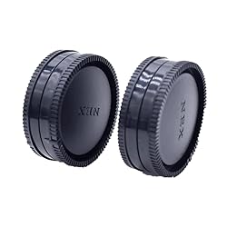 NEX Body Cap&Camera Rear Lens Cover Compatible for