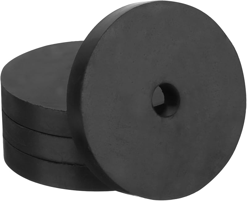 PATIKIL Rubber Vibration Isolation Washer 2.8" OD 0.5" ID 0.4" Thick