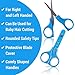 Baby Nail Clippers Set with Scissors and File - Complete Grooming Kit for Any Age, Newborn or Infant - Great Shower Gift